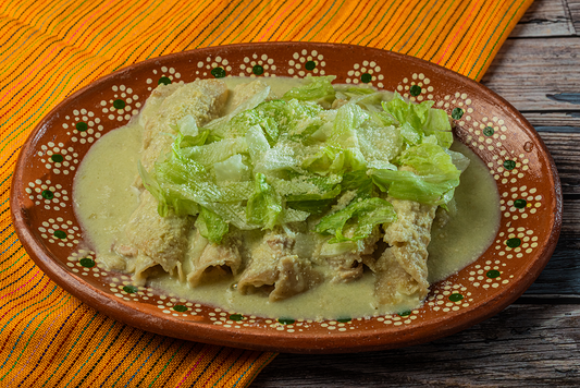 Texas Green Sauce Taquito Casserole